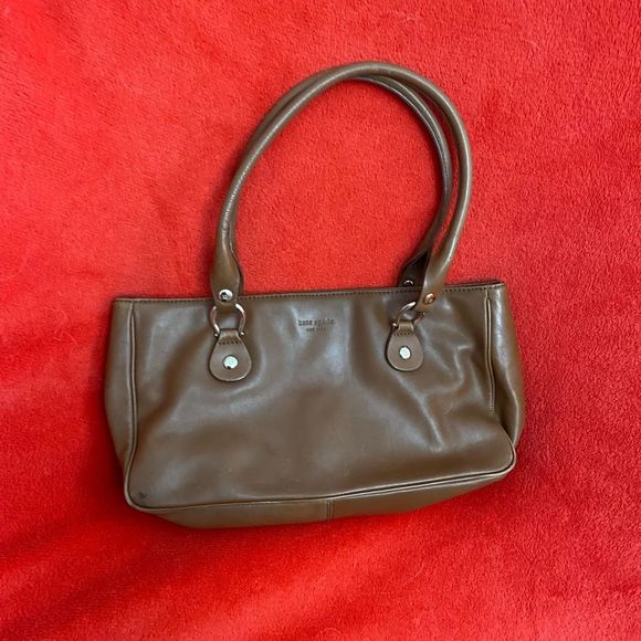 90’s retro Kate Spade Retro Brown Handbag - Picture 2 of 10